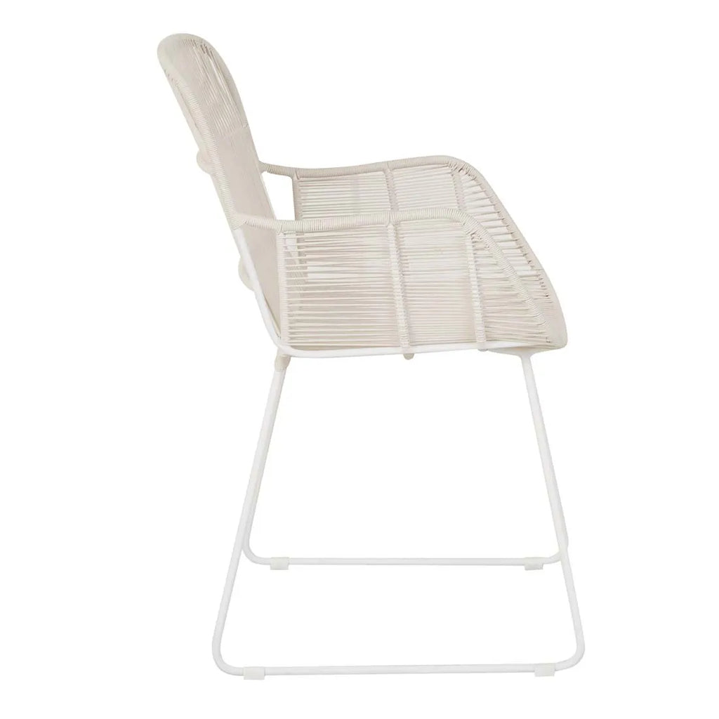 Marina Laze Dining Armchair Chalk