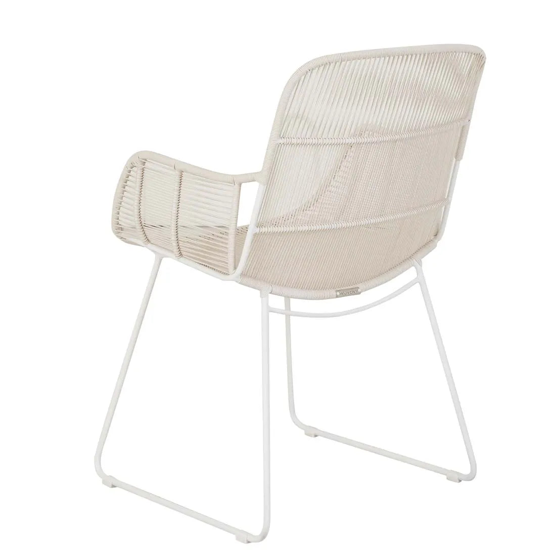 Marina Laze Dining Armchair Chalk