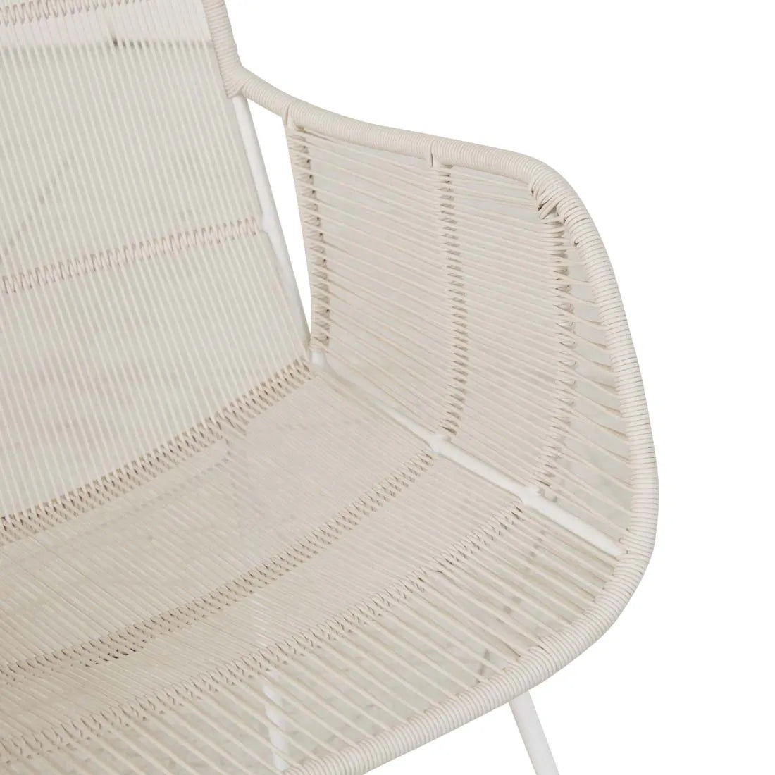 Marina Laze Dining Armchair Chalk