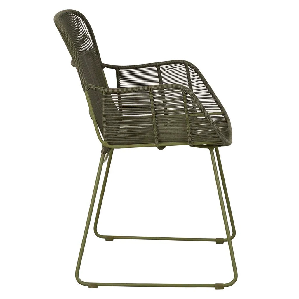 Marina Laze Dining Armchair Moss
