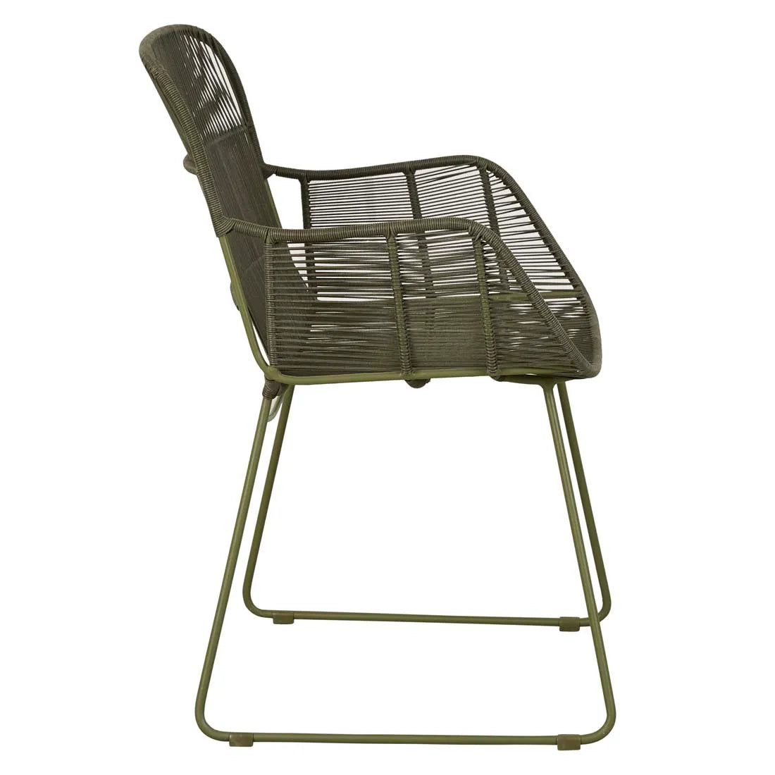 Marina Laze Dining Armchair Moss