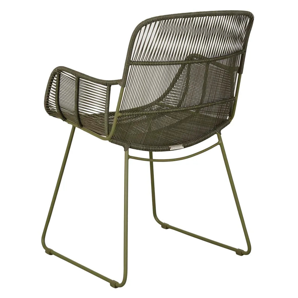 Marina Laze Dining Armchair Moss