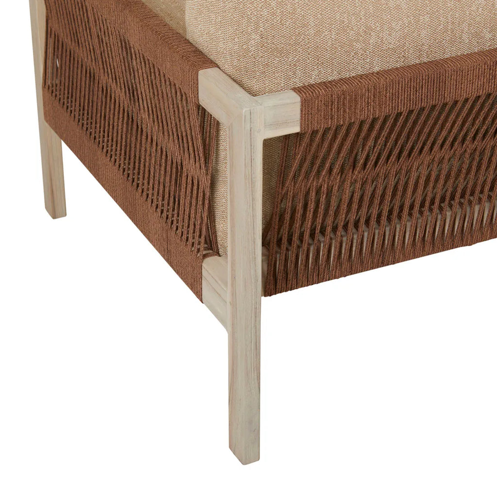 Normandy Linear Three Seater Sofa Sesame