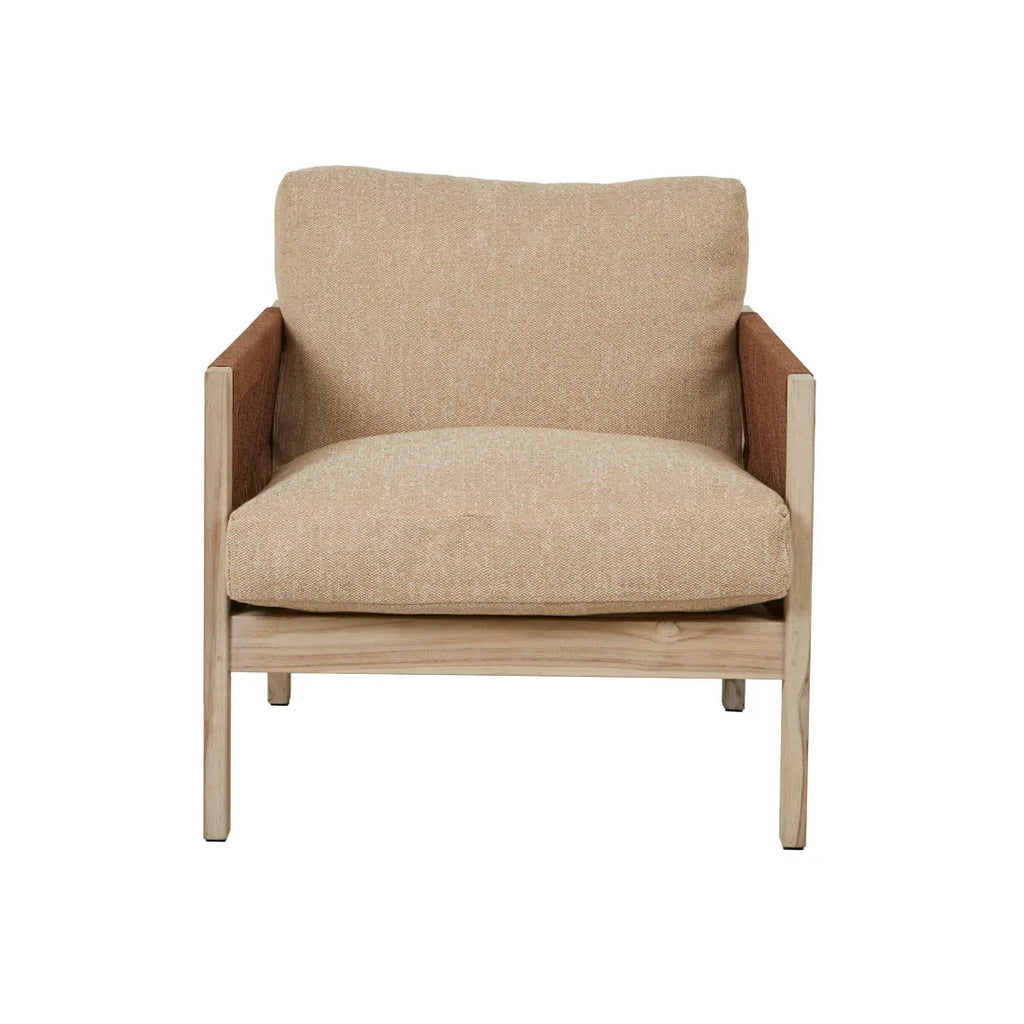 Normandy Linear Sofa Chair Sesame