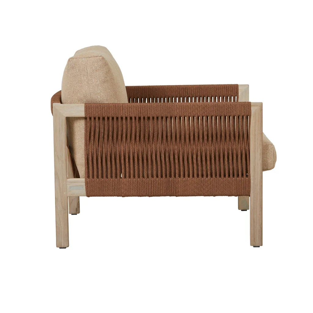 Normandy Linear Sofa Chair Sesame