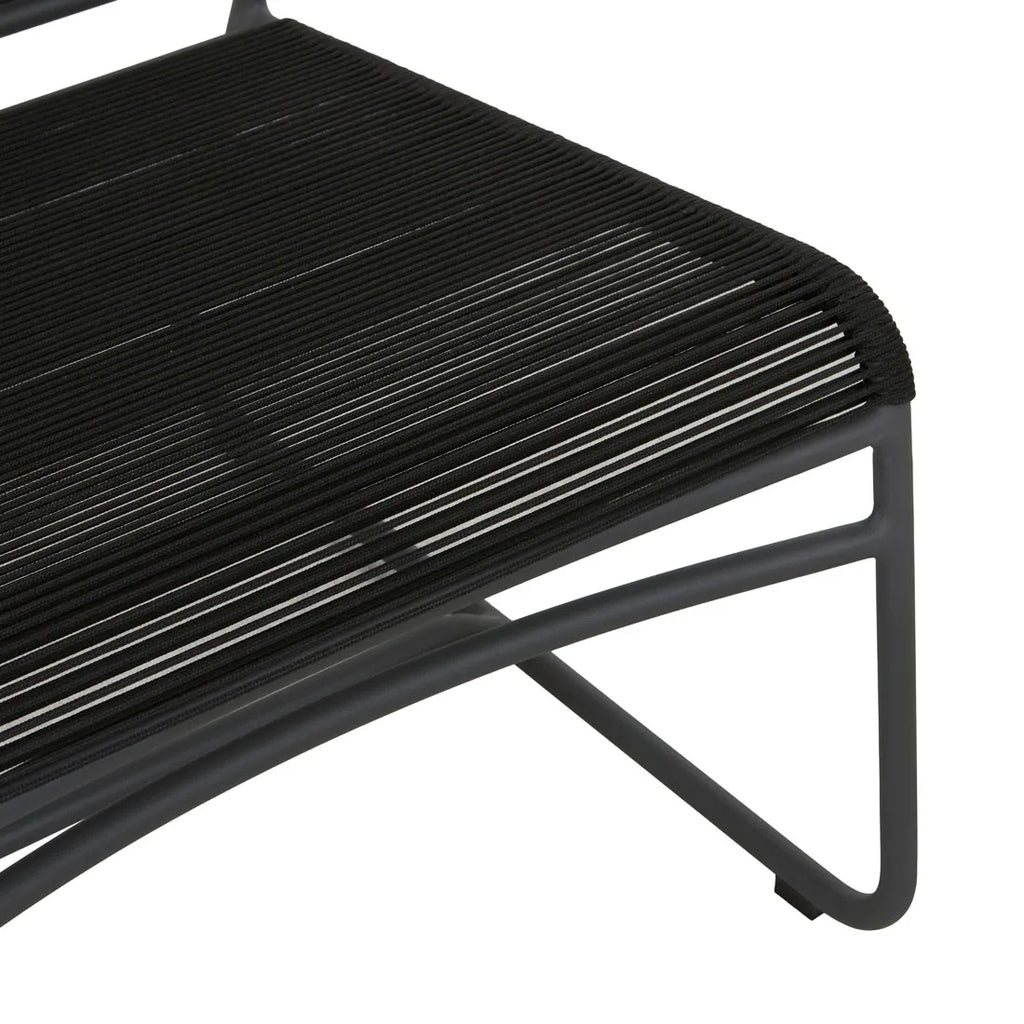 Normandy Linear Occasional Chair Graphite