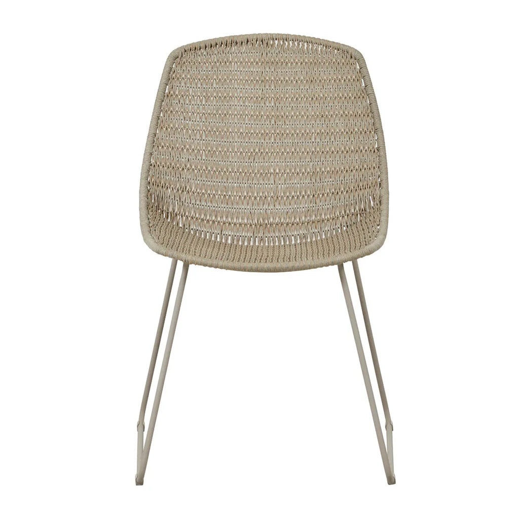 Normandy Sleigh Dining Chair Linen