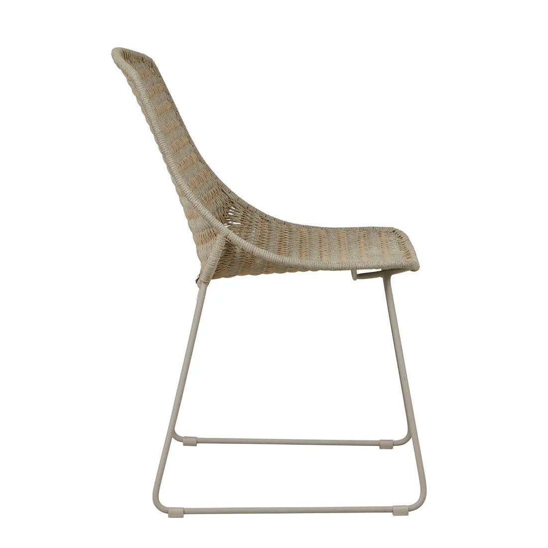 Normandy Sleigh Dining Chair Linen