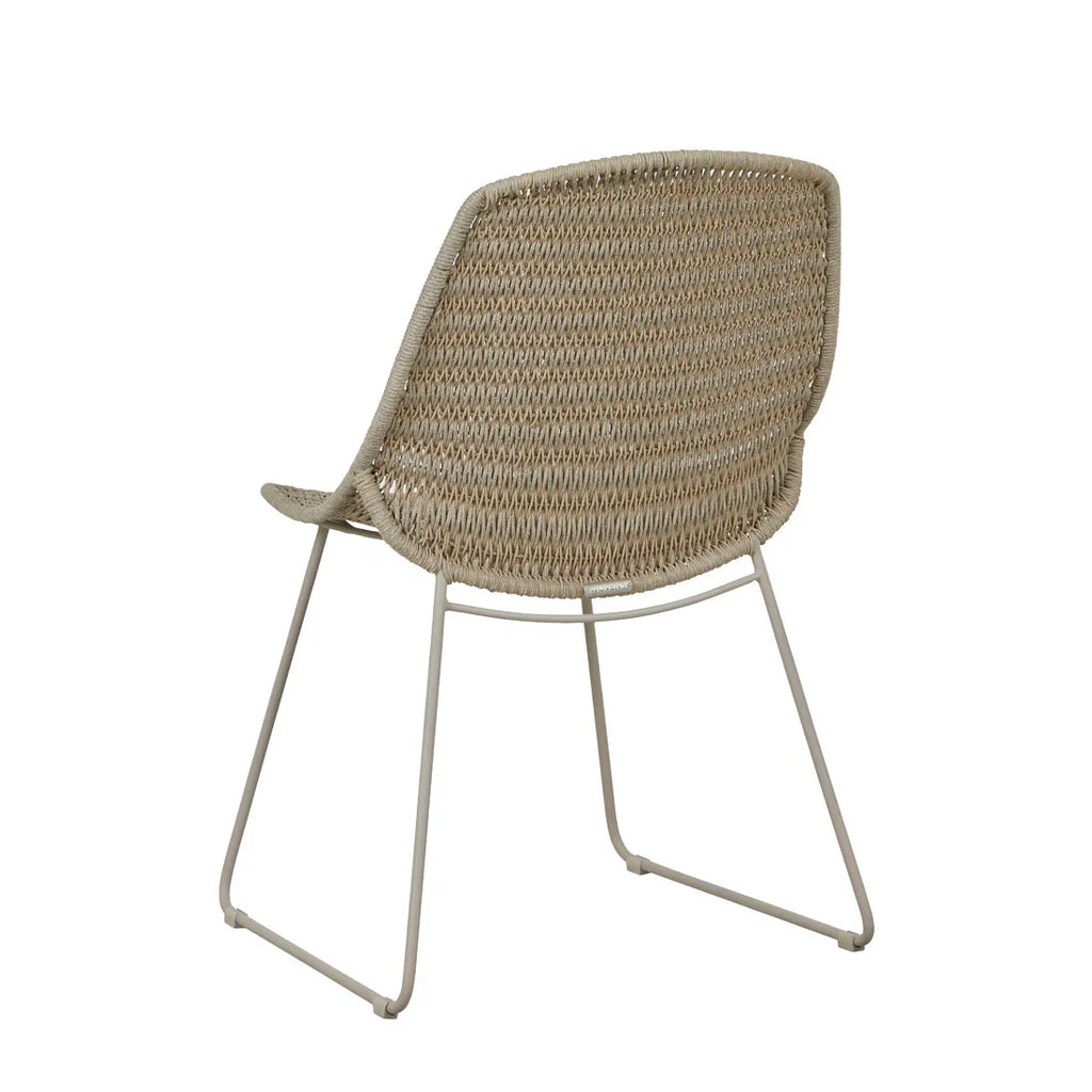 Normandy Sleigh Dining Chair Linen