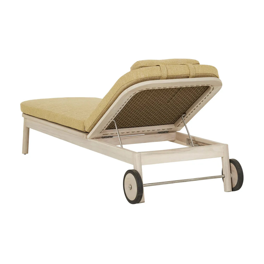 Normandy Sunbed Olive