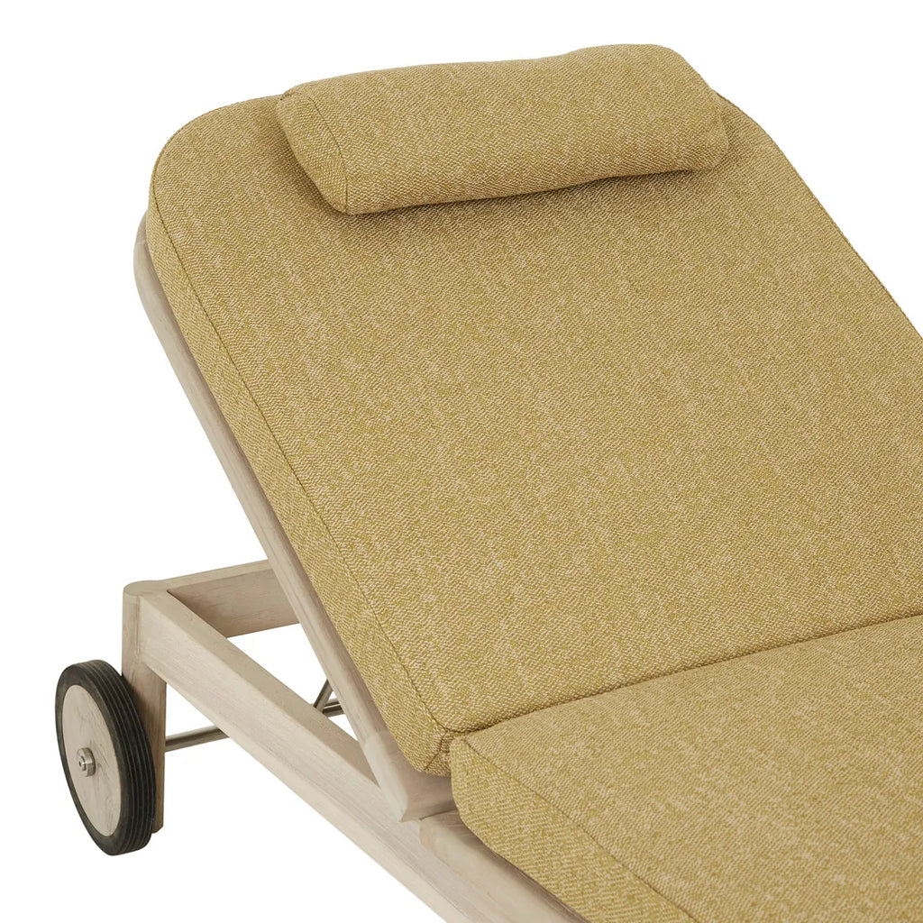 Normandy Sunbed Olive
