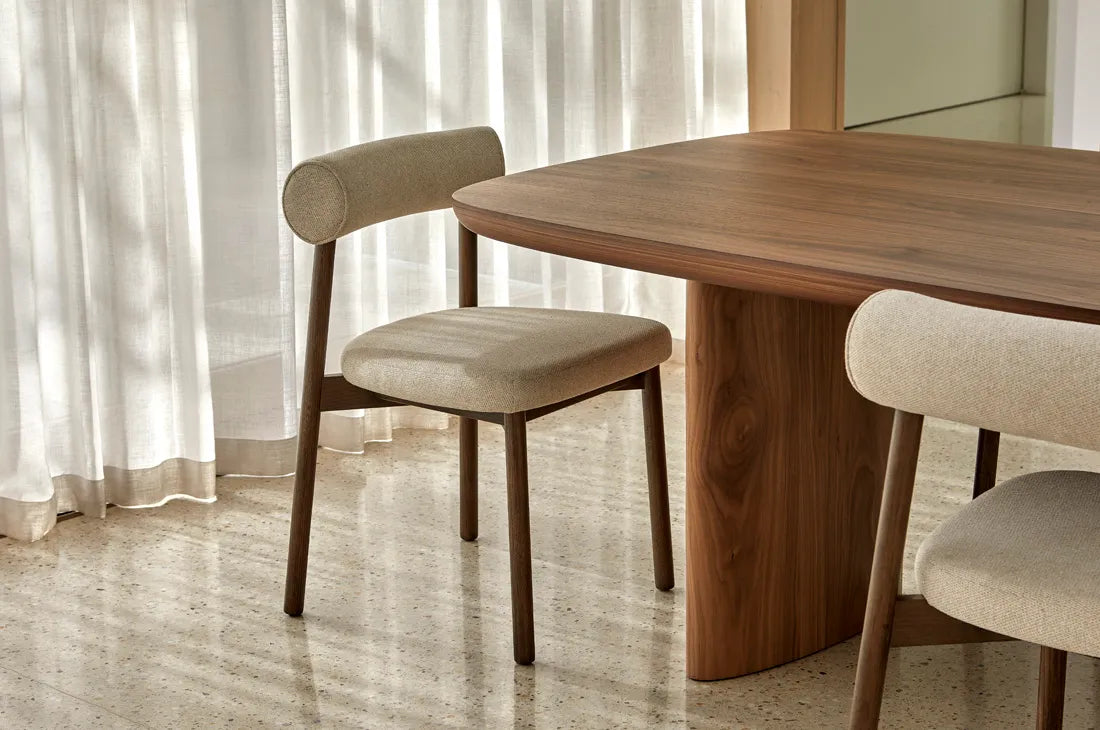 Seb Balance Dining Table 2600mm Walnut