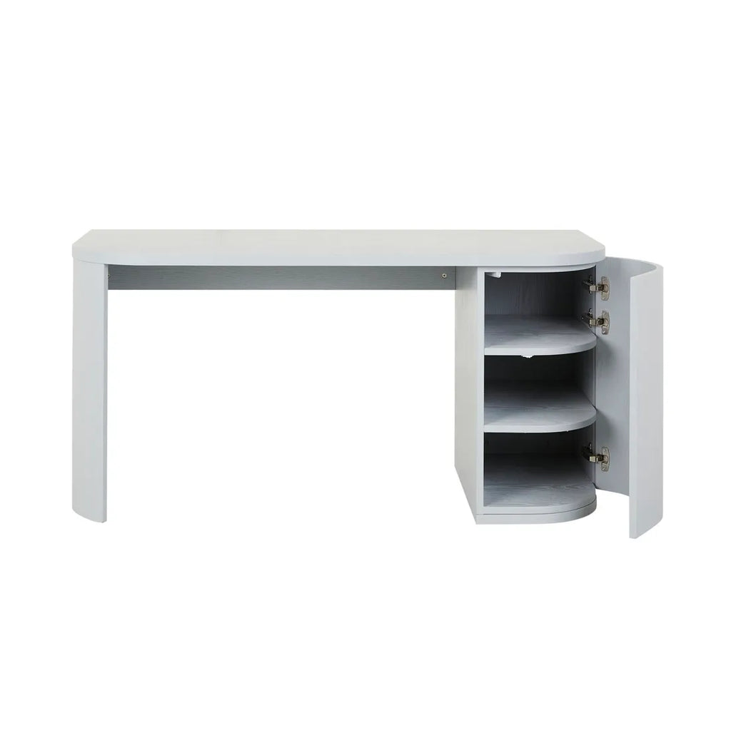 Orson Round Desk Powder Blue