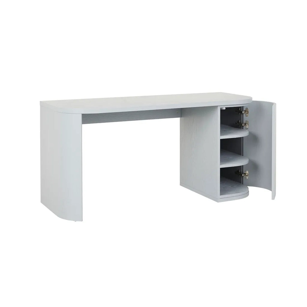 Orson Round Desk Powder Blue