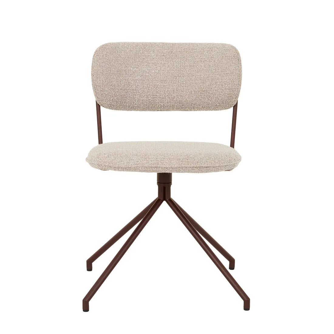 Piccolo Spider Leg Office Chair Chai Boucle