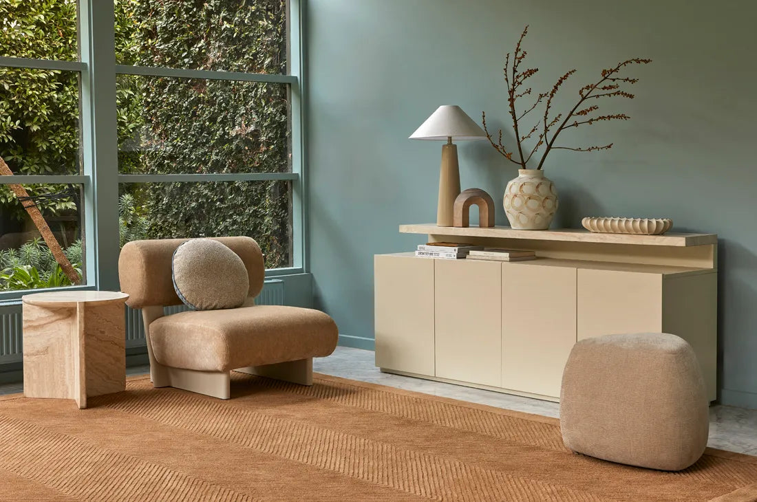 Pinto Armchair Gardenia Marzipan