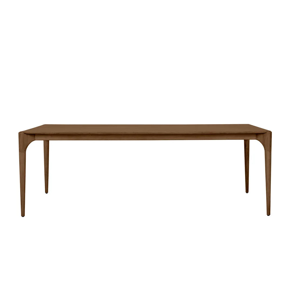 Piper Spindle Desk Mocha Oak