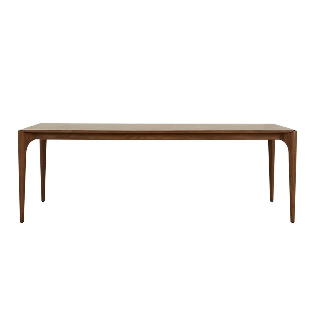Piper Spindle Dining Table Mocha Oak