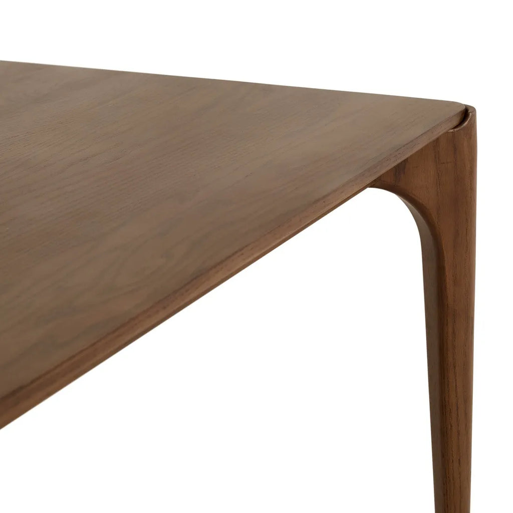 Piper Spindle Dining Table Mocha Oak