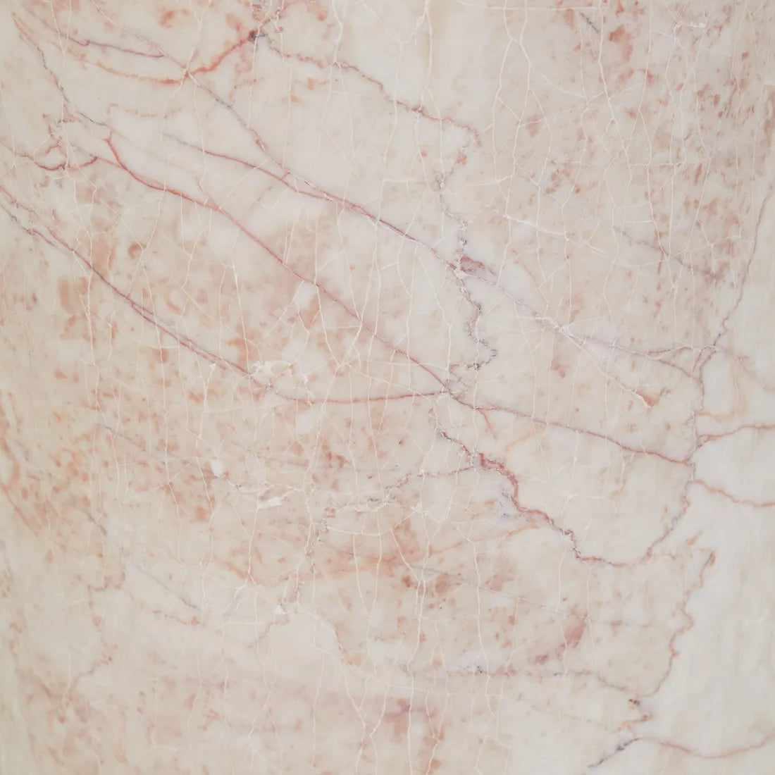 Pippa Marble Side Table Cream Rosé