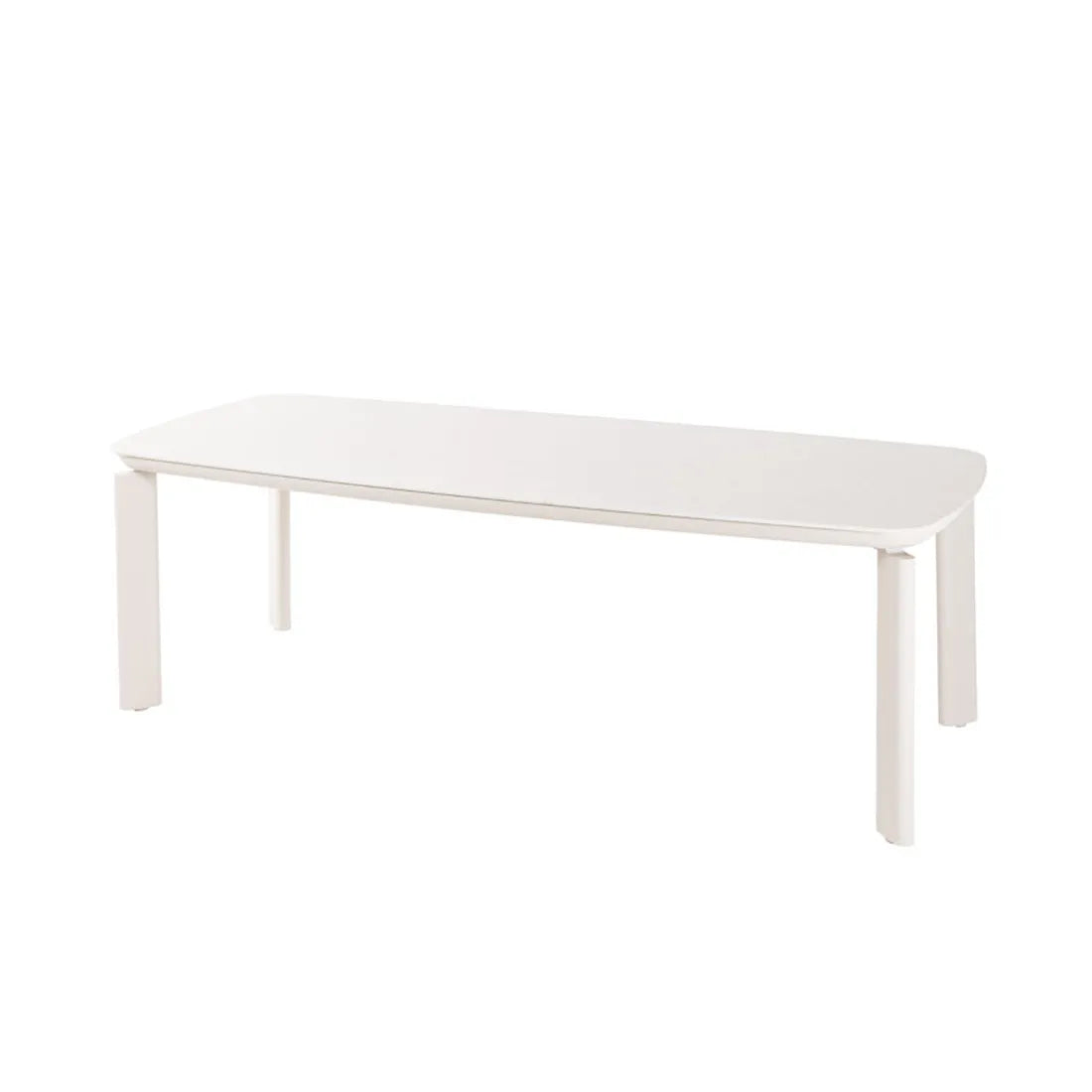 Portsea Vogue Dining Table Alabaster