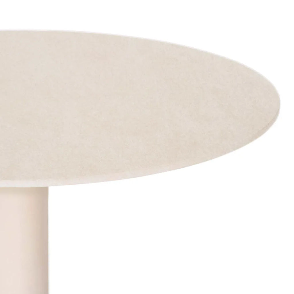 Portsea Cruise Round Bar Table Alabaster