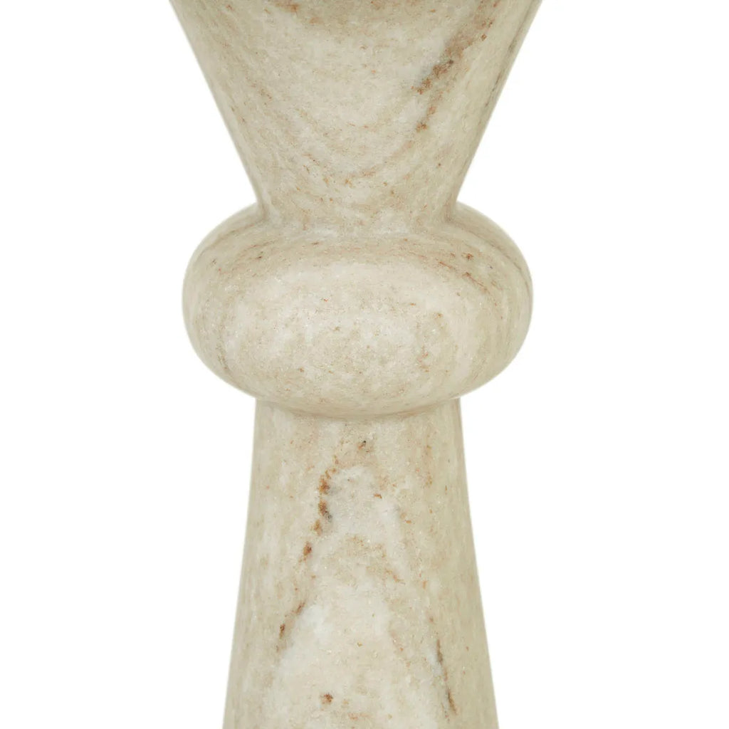 Rufus Indra Side Table Oat Marble