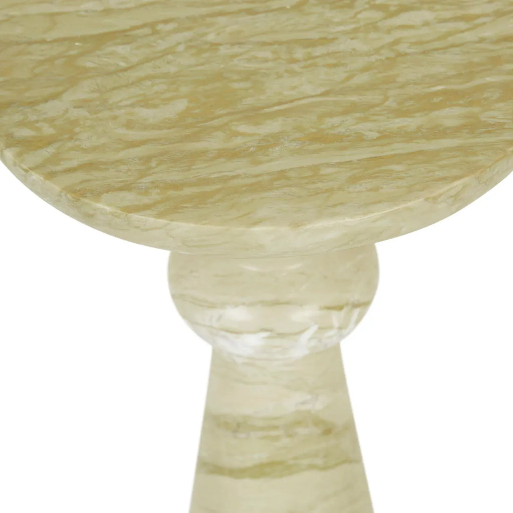 Rufus Indra Side Table Pistachio Marble