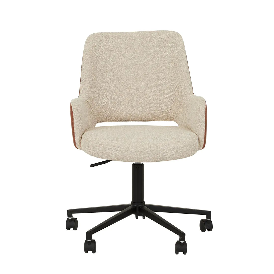 Quentin Office Chair Ecru/Tan