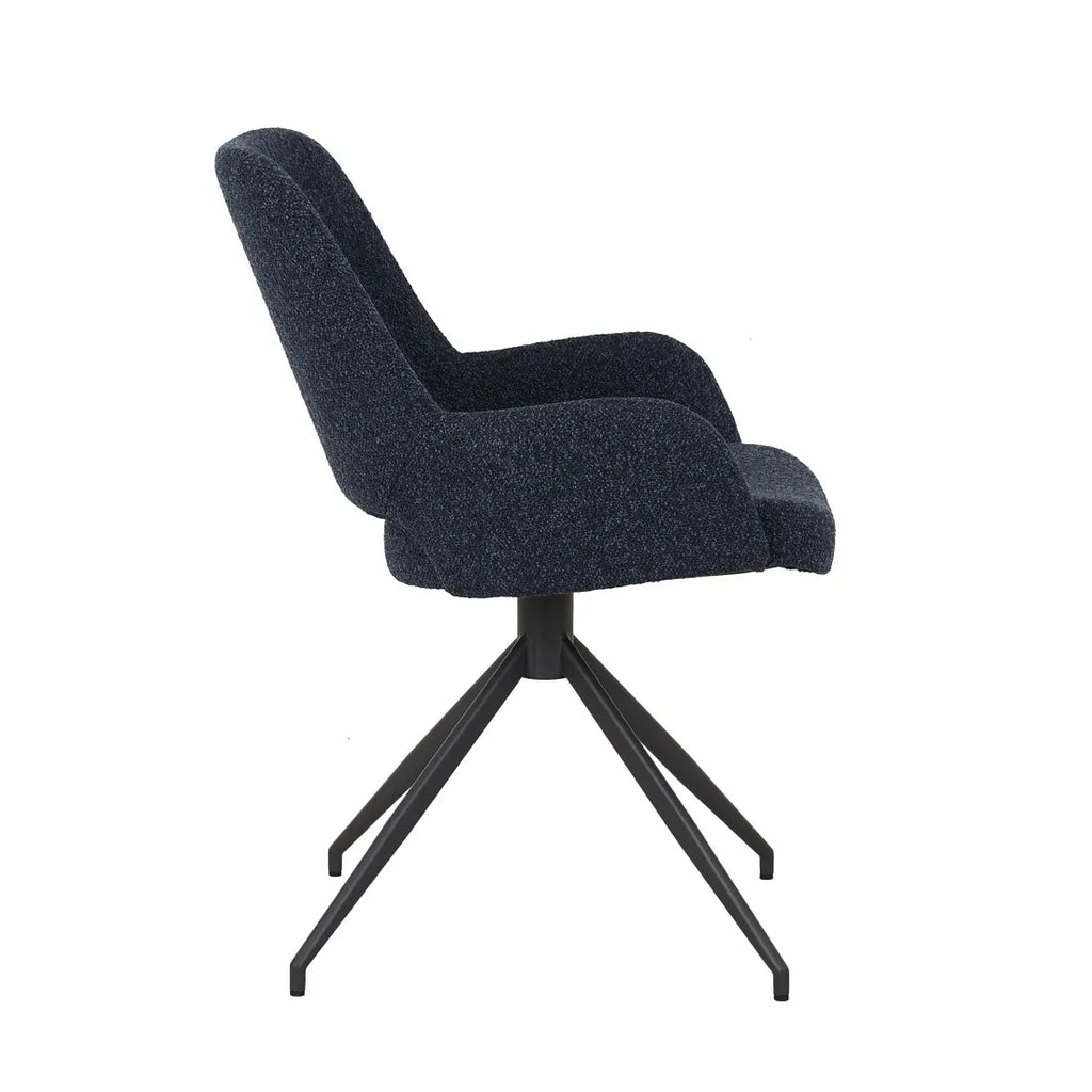 Quentin Spider Leg Office Chair Graphite