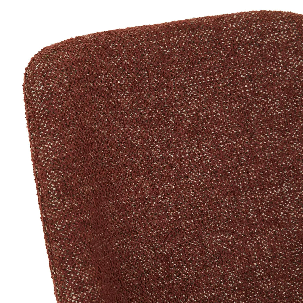 Quentin Spider Leg Office Chair Rosewood