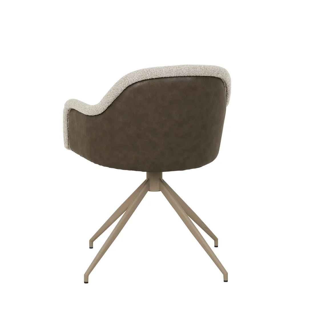 Riley Piped Spider Leg Office Chair Chai
