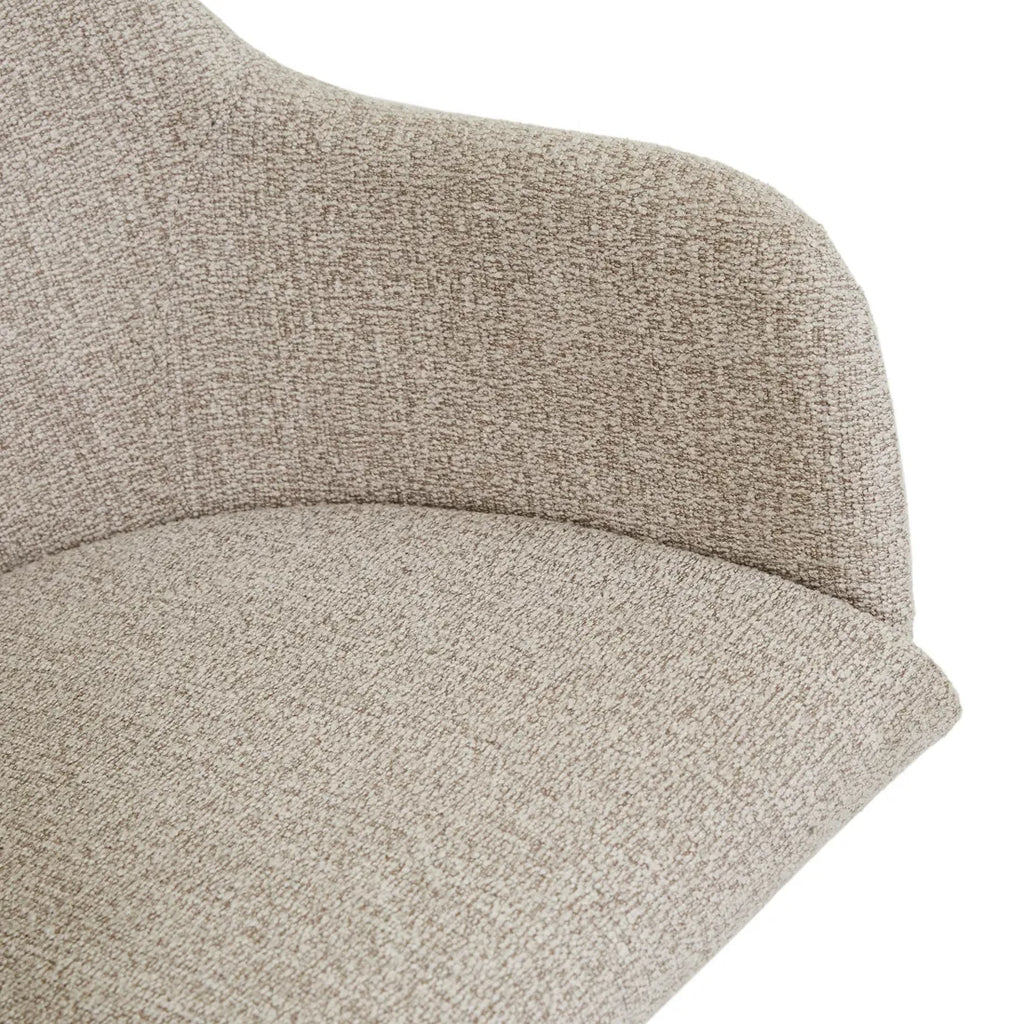 Riley Piped Spider Leg Office Chair Chai