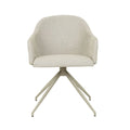 Riley Piped Spider Leg Office Chair Feather