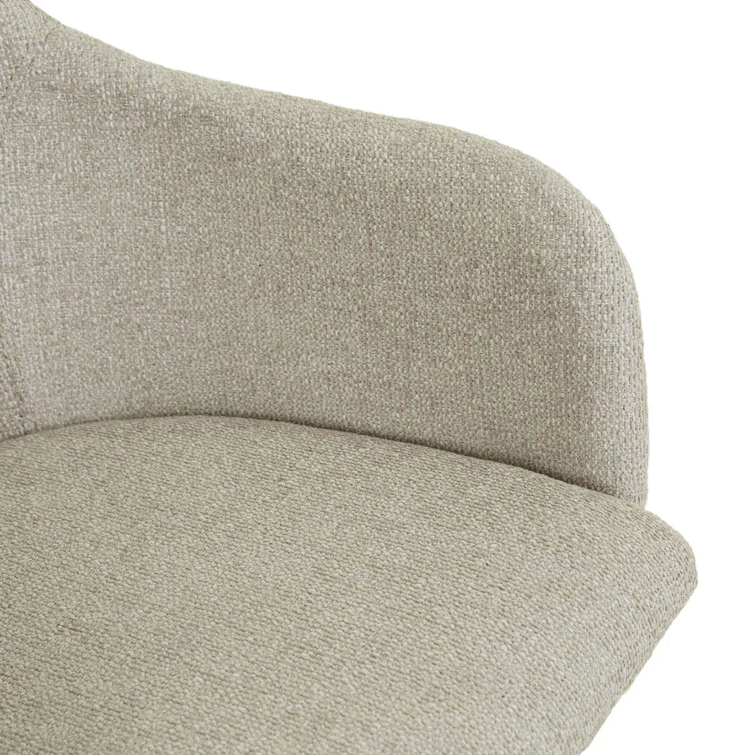 Riley Piped Spider Leg Office Chair Feather