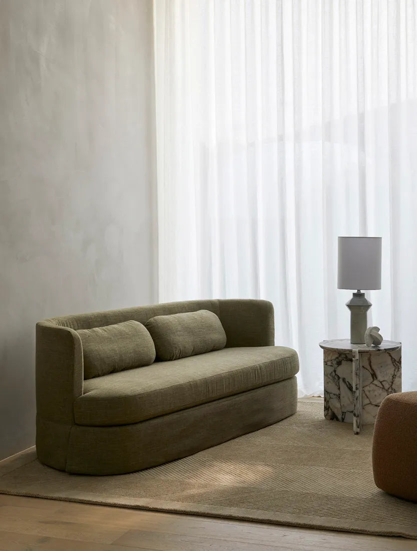 Sidney Bay Two Seater Sofa Eames Olive