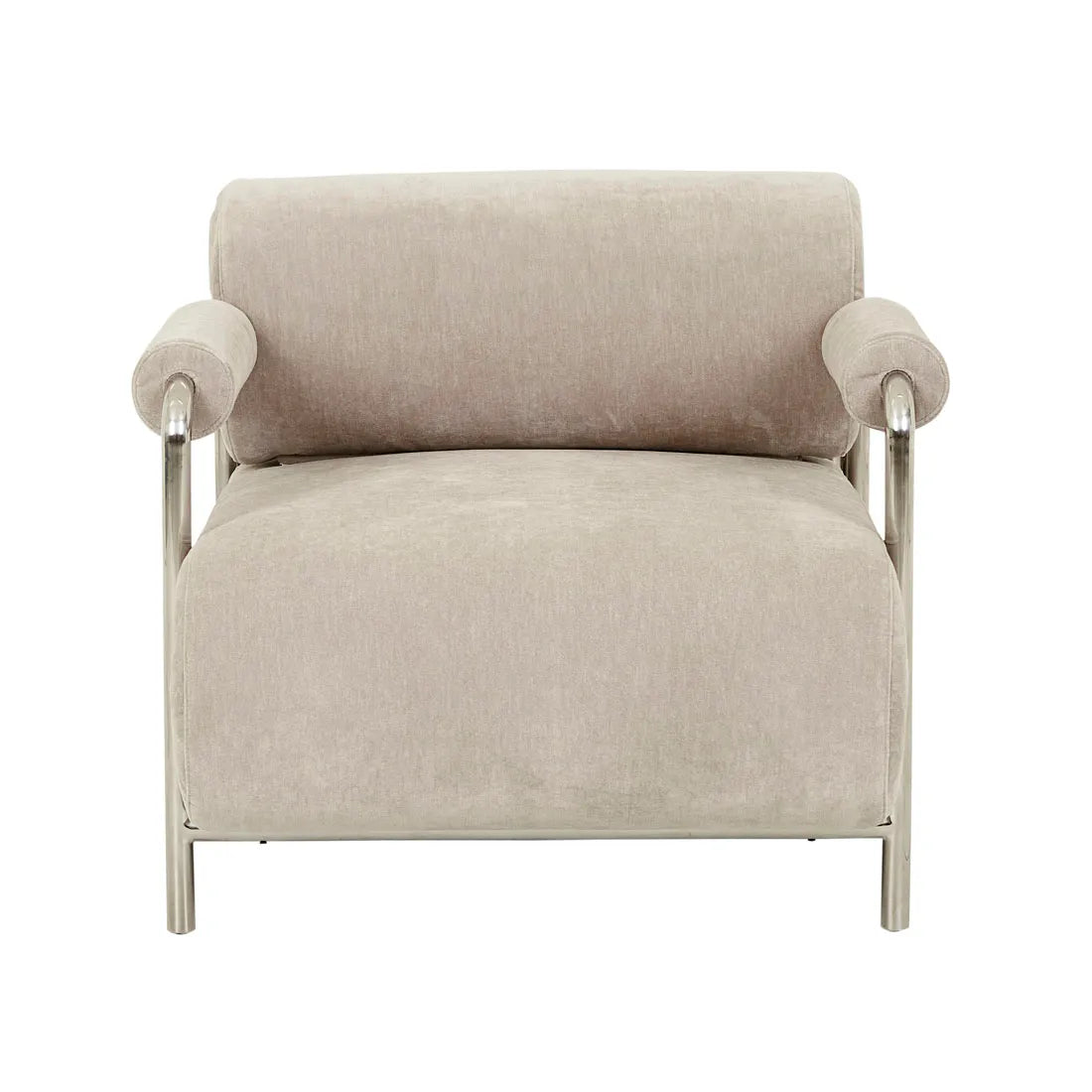Sidney Renzo Sofa Chair Parchment