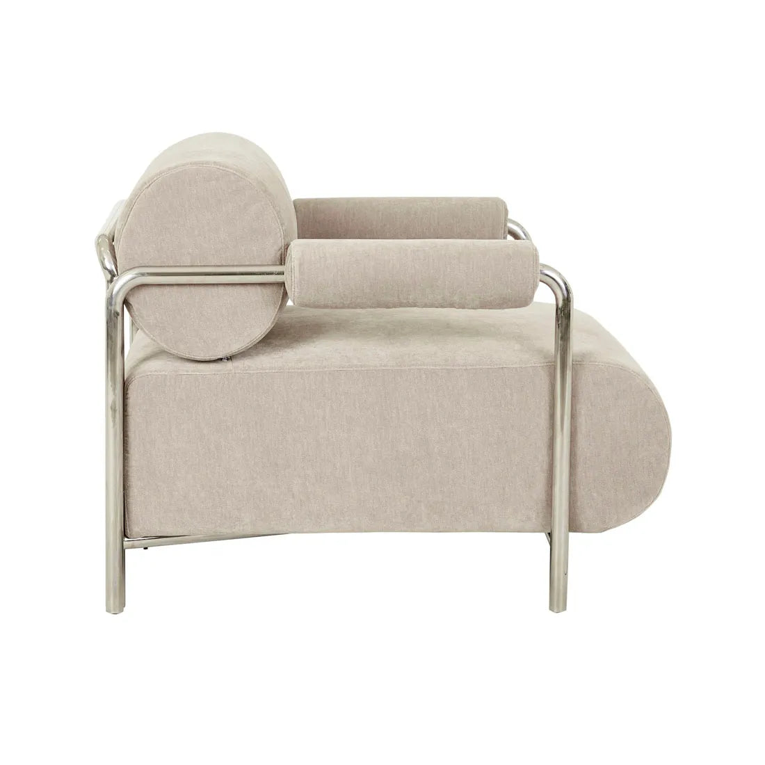 Sidney Renzo Sofa Chair Parchment
