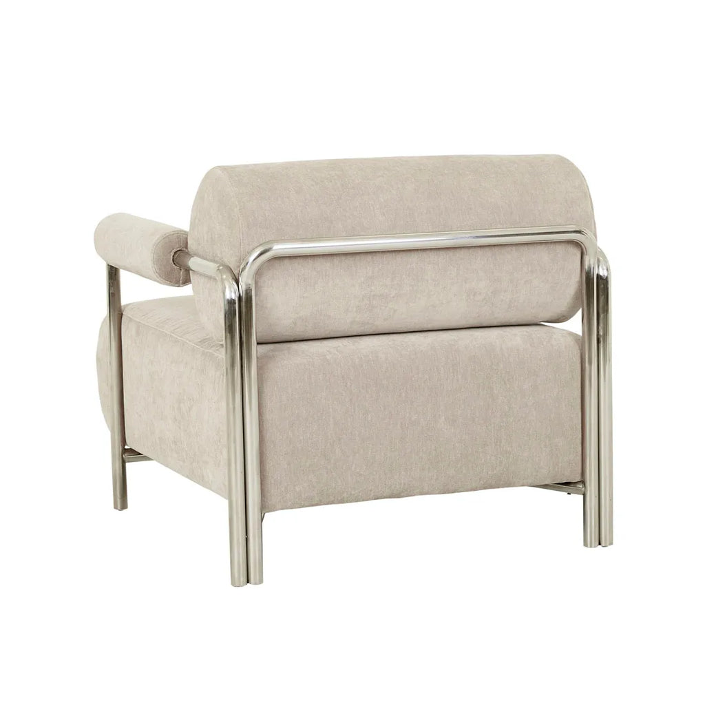 Sidney Renzo Sofa Chair Parchment
