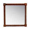 Trove Geo Mirror Chestnut