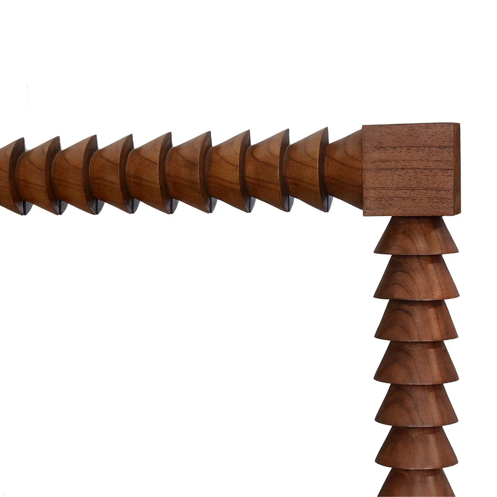 Trove Geo Mirror Chestnut