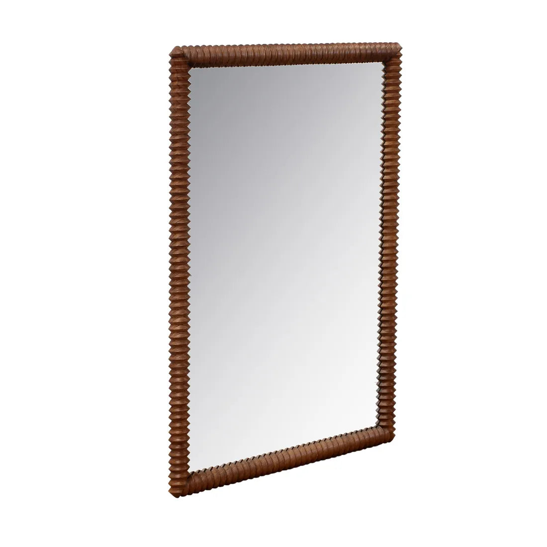 Trove Rib Mirror Chestnut