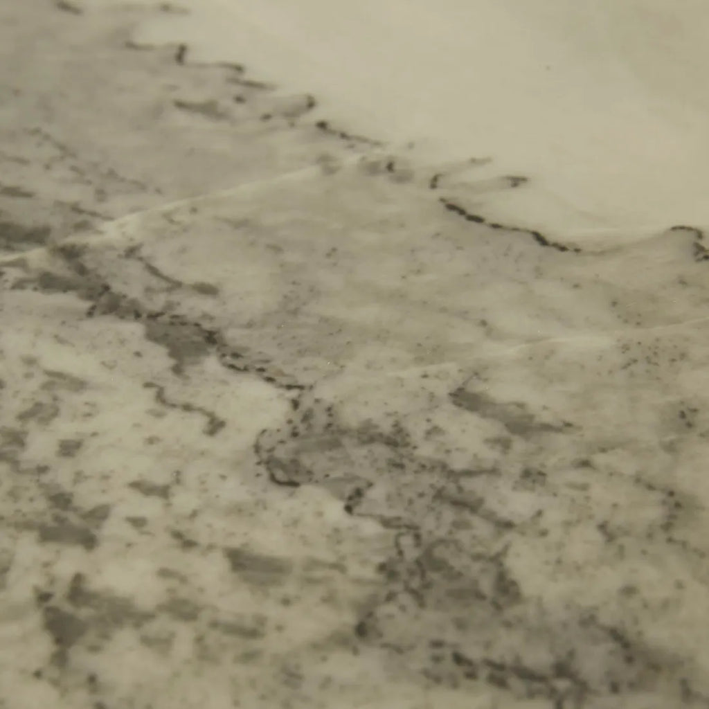 Oberon Crescent Marble Storage Unit Smoked Ash