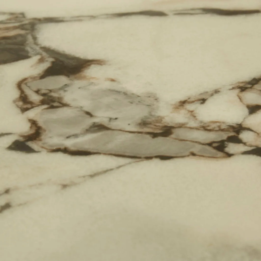 Oberon Crescent Marble Storage Unit Smoked Ash