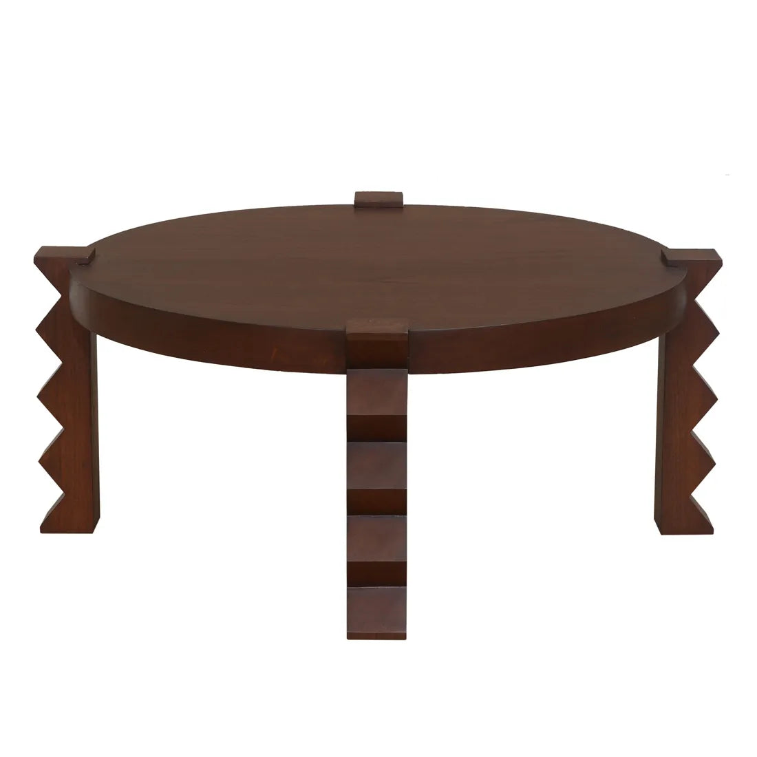 Trove Crinkle Coffee Table Chestnut