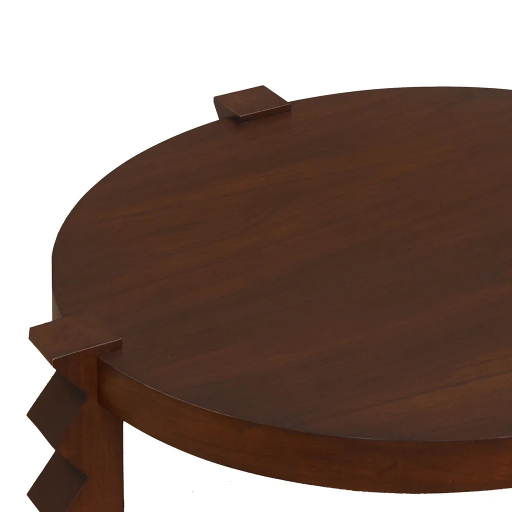 Trove Crinkle Coffee Table Chestnut