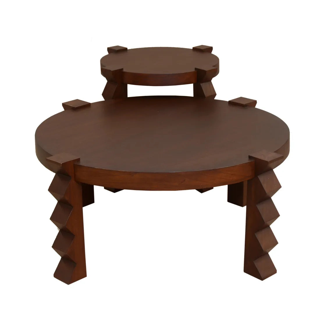 Trove Crinkle Coffee Table Chestnut