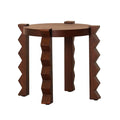 Trove Crinkle Side Table Chestnut