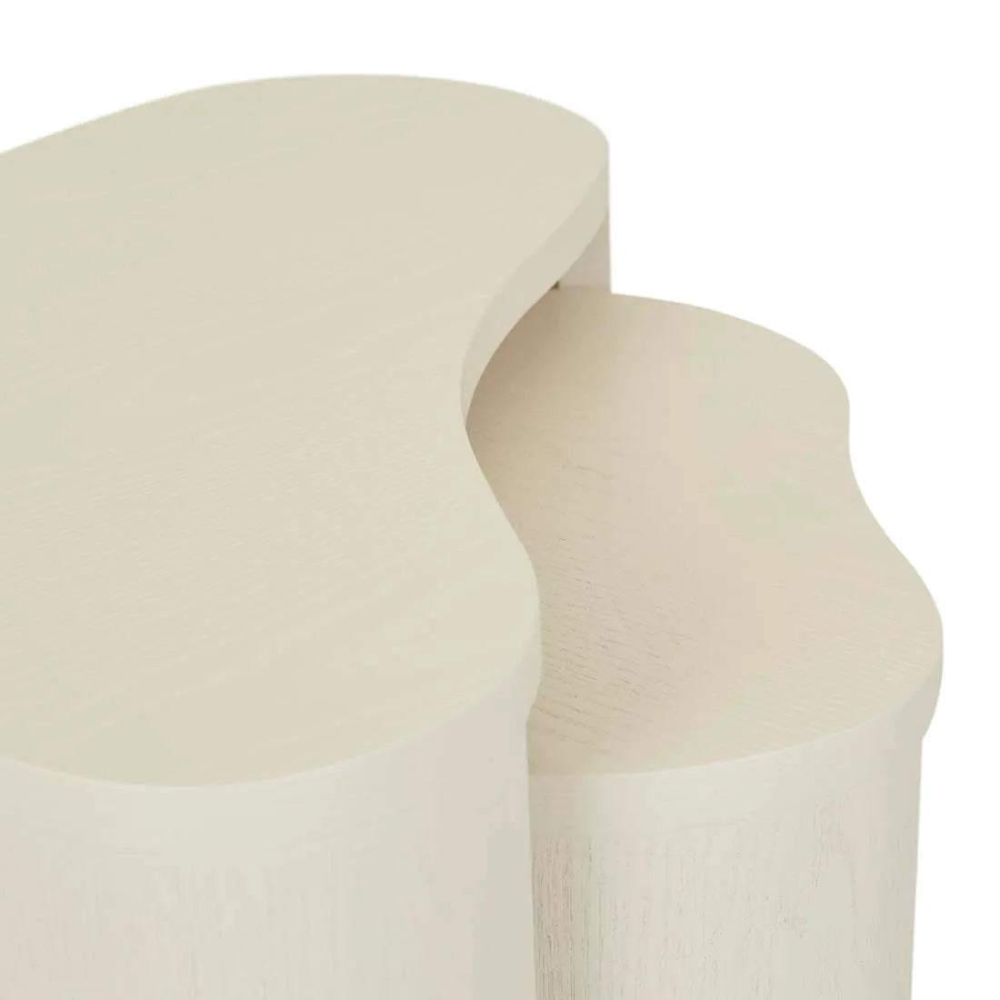 Oberon Curve Nest Side Table Shell