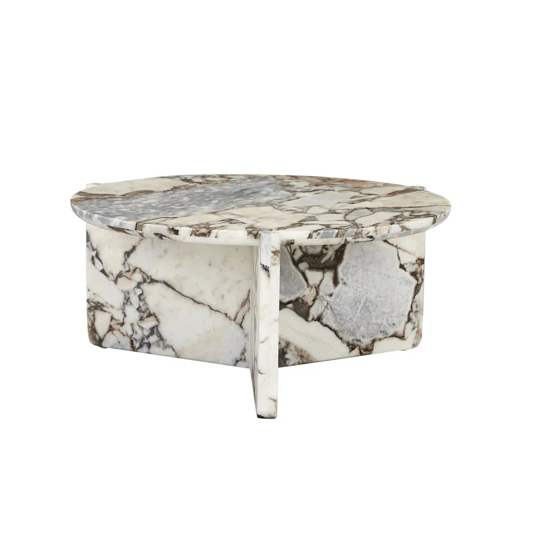 Venus Revolve Coffee Table Satin Ocean 725mm